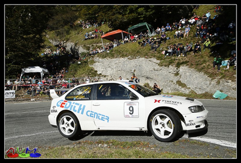 Javier Villa vence en una Subida a Urbasa con buenas actuaciones de los pilotos forales.